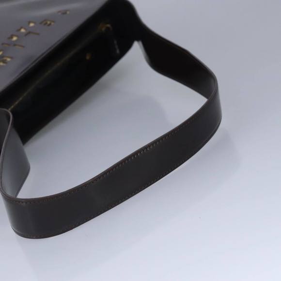 CELINE Shoulder Bag Enamel Brown Auth bs19881 - Picture 7 of 16